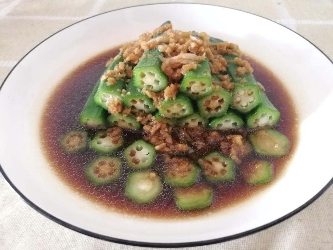 蒜蓉秋葵