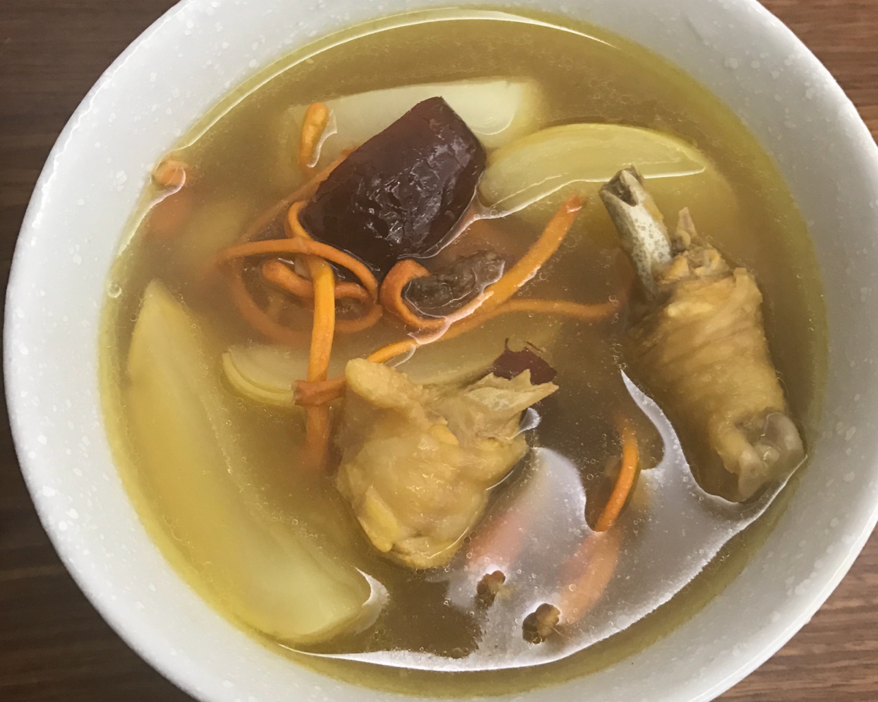 新鲜海底椰鸡汤的做法