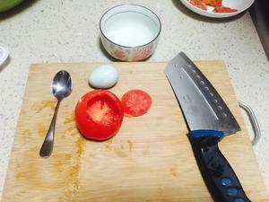 番茄蒸蛋的做法 步骤1