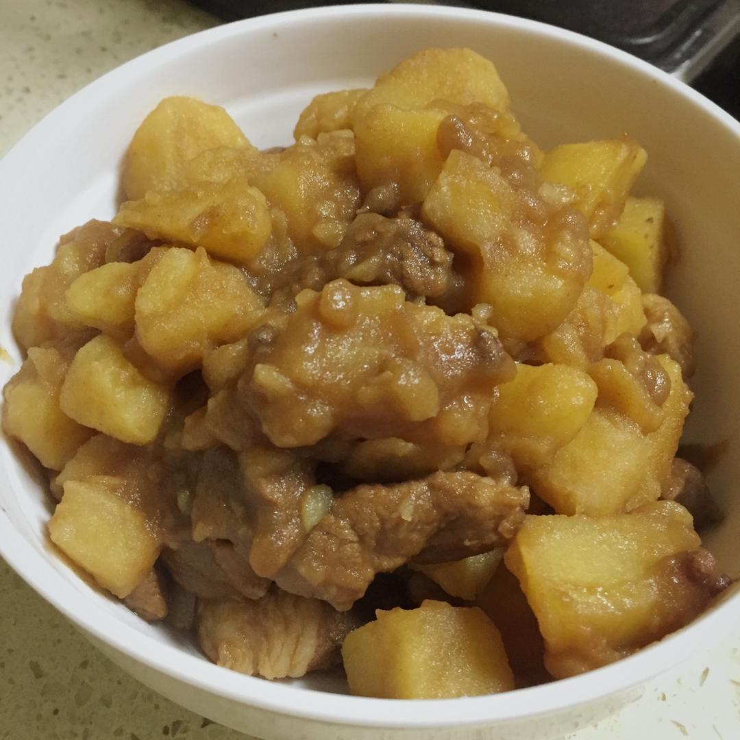 土豆烧肉
