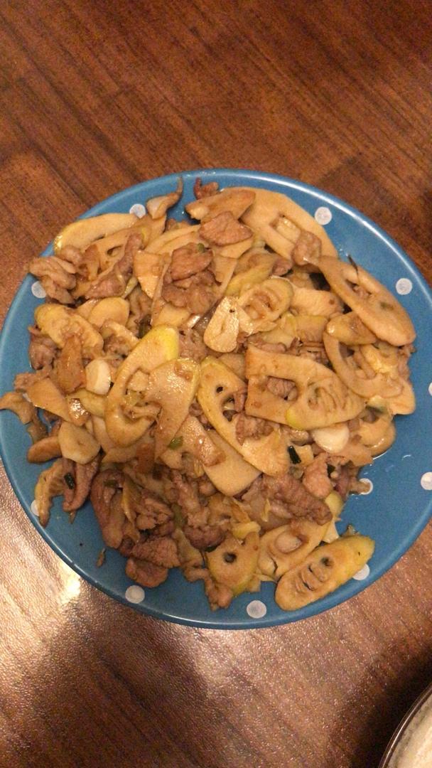春笋炒五花肉
