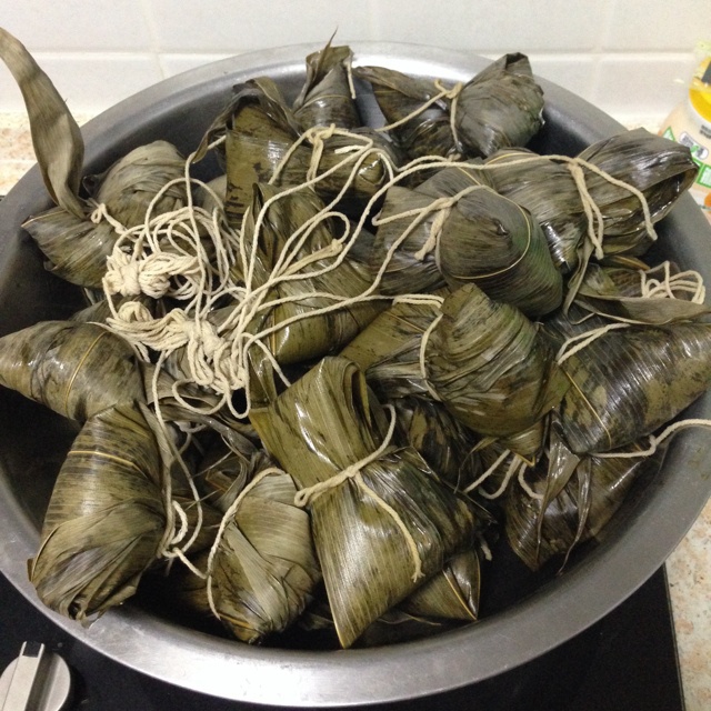 台式蛋黄粽（北部粽）