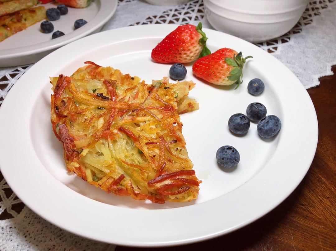 香煎土豆饼——香香脆脆是我喜欢的样子的做法