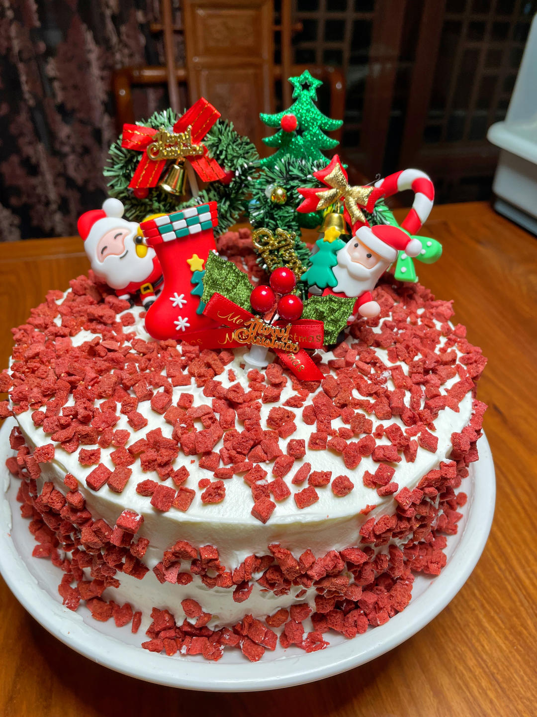 【零失败】不会裱花没关系的水果裸蛋糕 芒果裸蛋糕 完美戚风胚