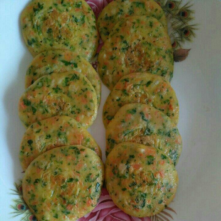 宝宝辅食－杂蔬蛋饼