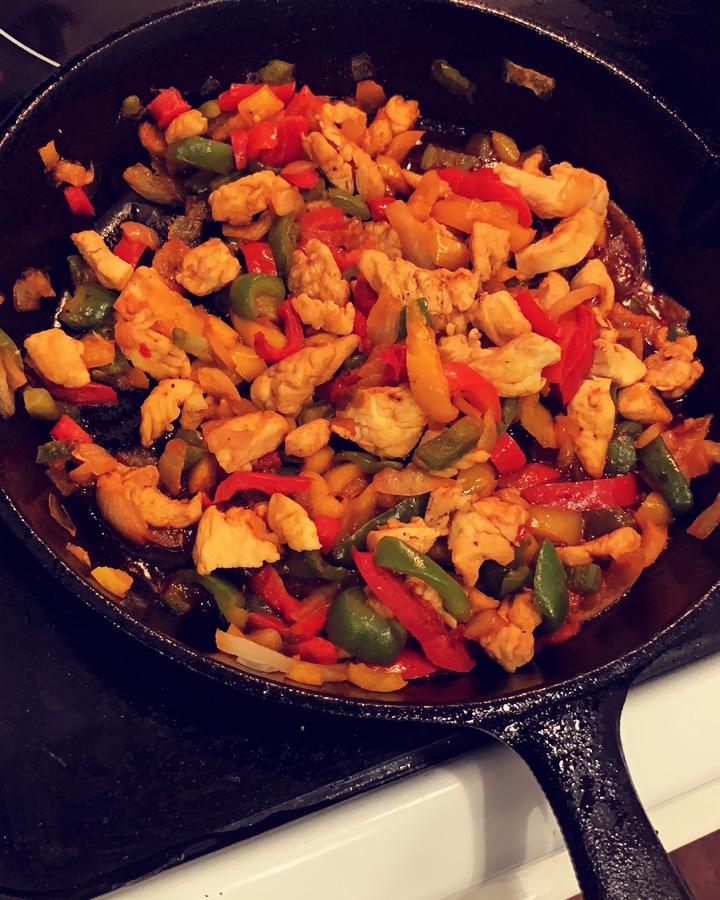 墨西哥鸡肉卷Fajita