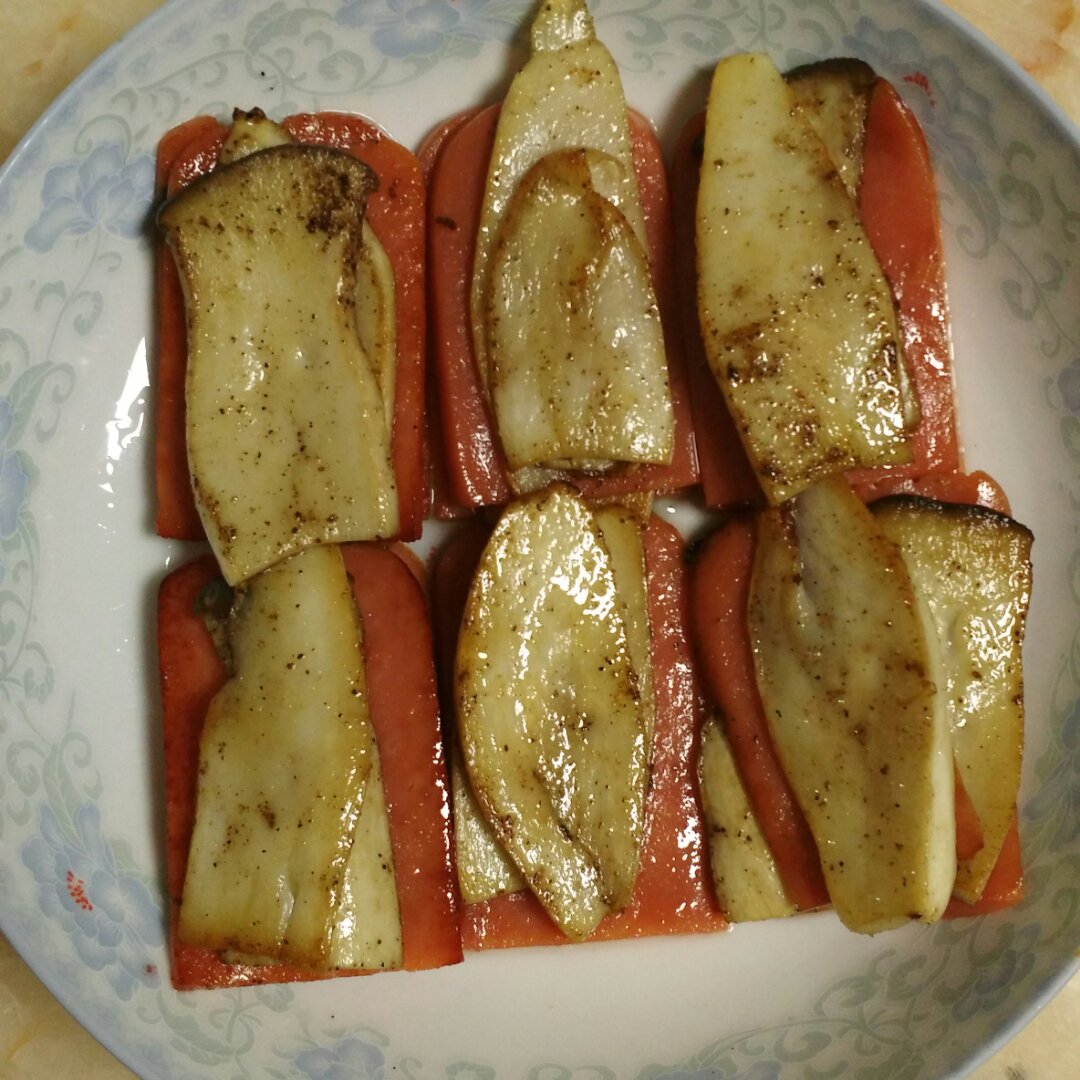 香煎黑椒杏鲍菇