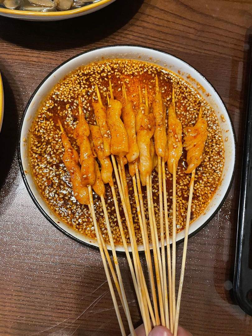 shell妈做的炸小串(牛肉串,鸡肉串)含蘸料做法