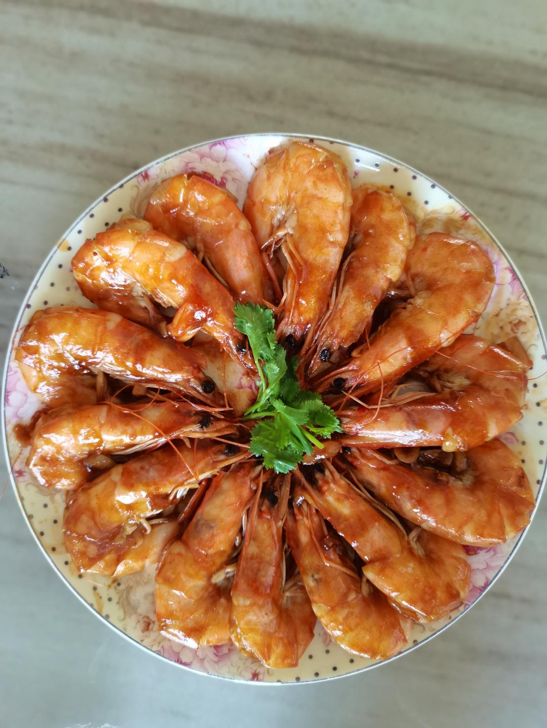 家庭版油焖大虾