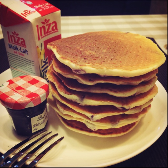 超级简单pancake【无黄油健康版】