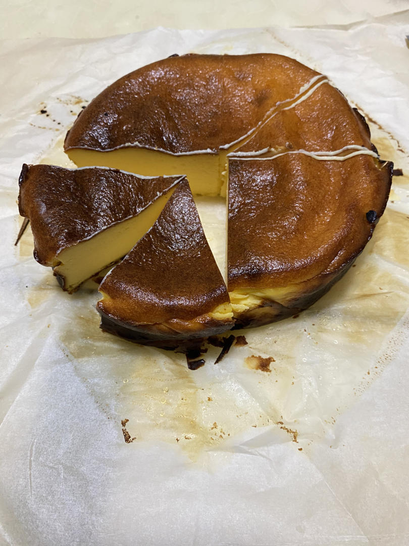 巴斯克芝士蛋糕『最简单的蛋糕』零失败🔥芝士控