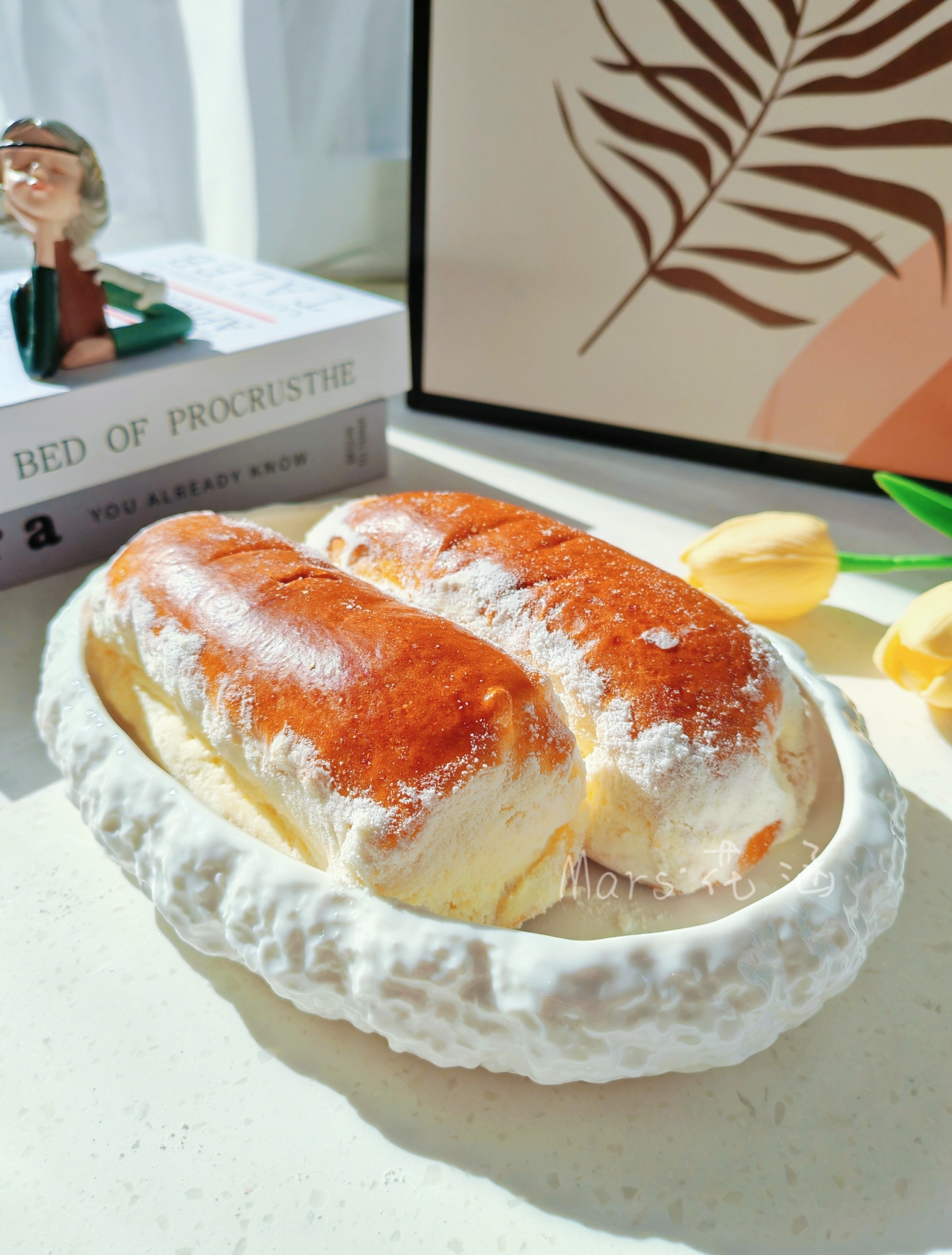 老奶油面包（咸奶油老式）面包机揉面 轻松出手套膜的做法