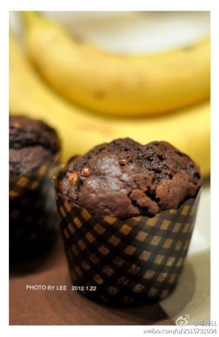 香蕉巧克力麦芬