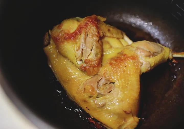 电饭煲版盐焗鸡