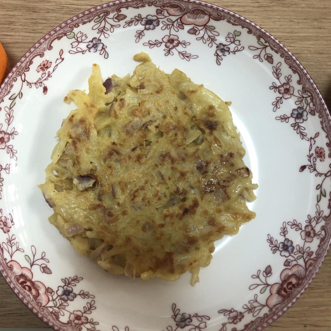 土豆洋葱煎饼