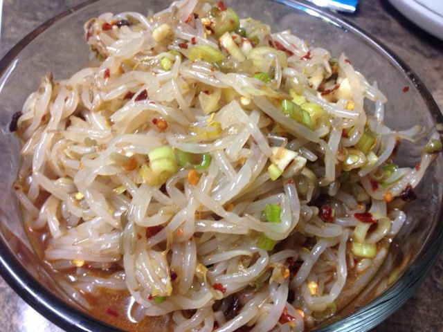 凉拌豆芽