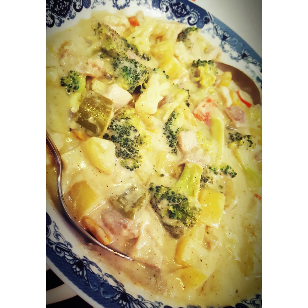 泰式绿咖喱鸡肉