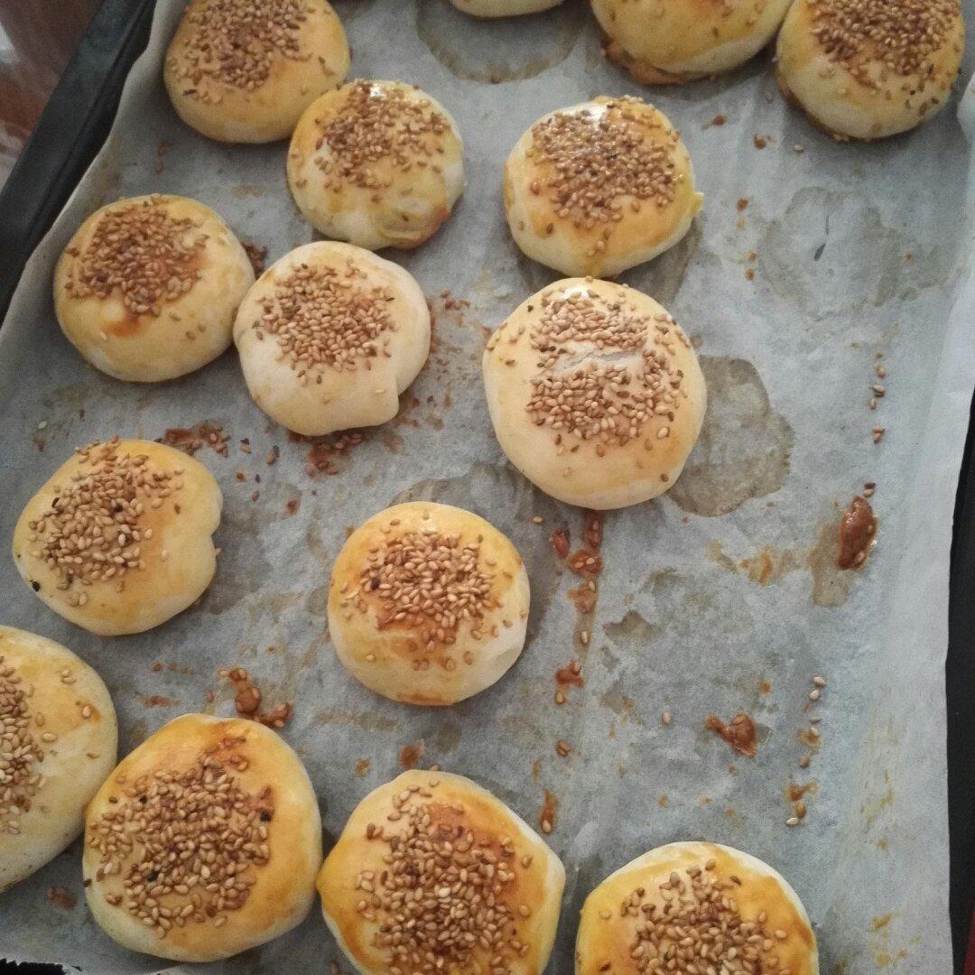 喷香喷香的肉松饼