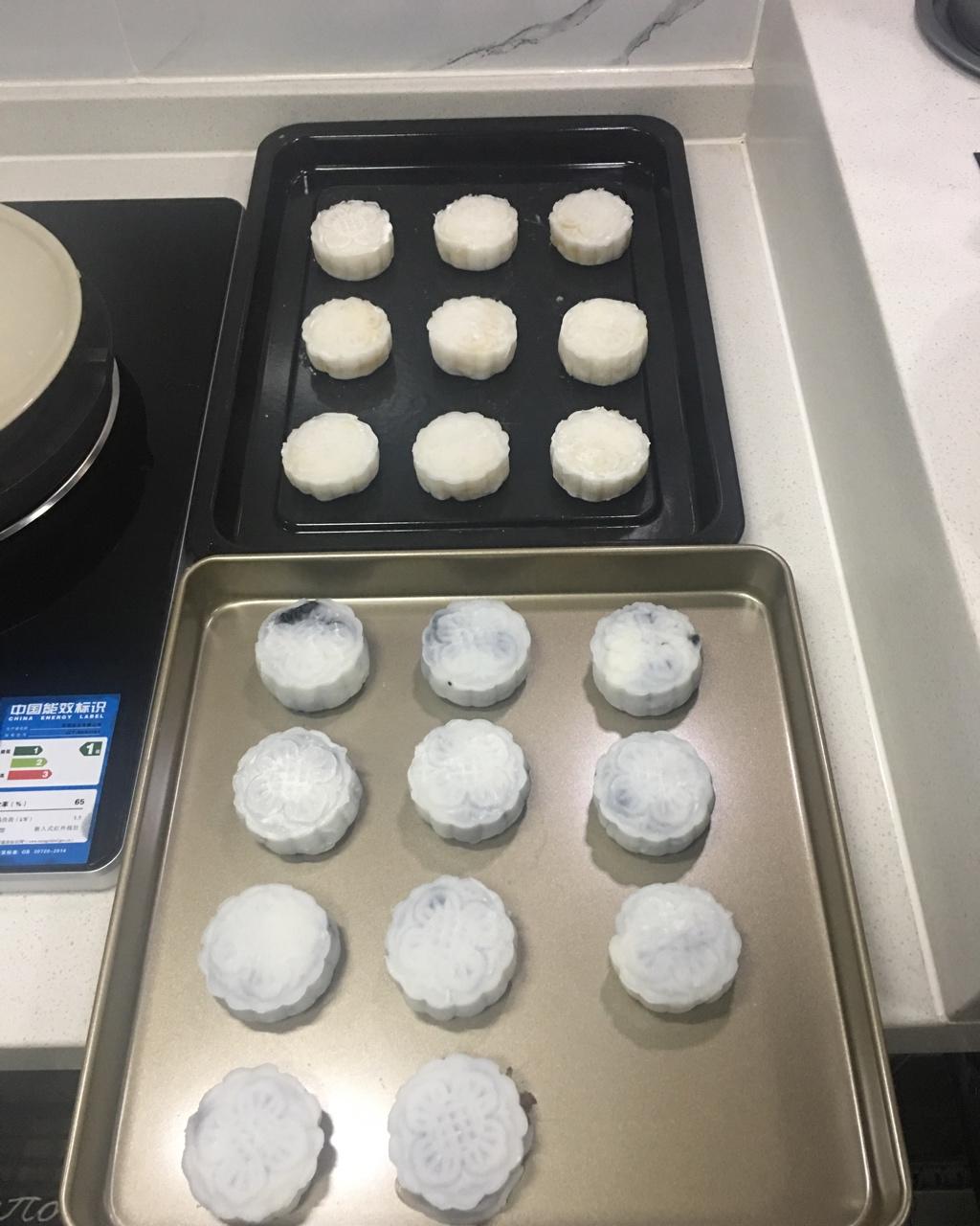 榴莲冰皮月饼