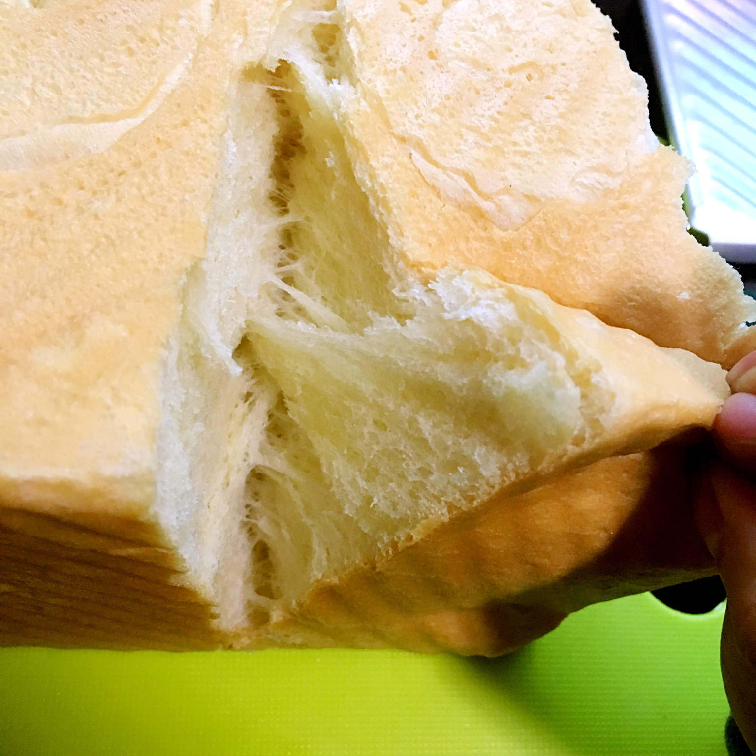 夺命软吐司(๑´ڡ`๑)超软拉丝极速方便的一次发酵吐司