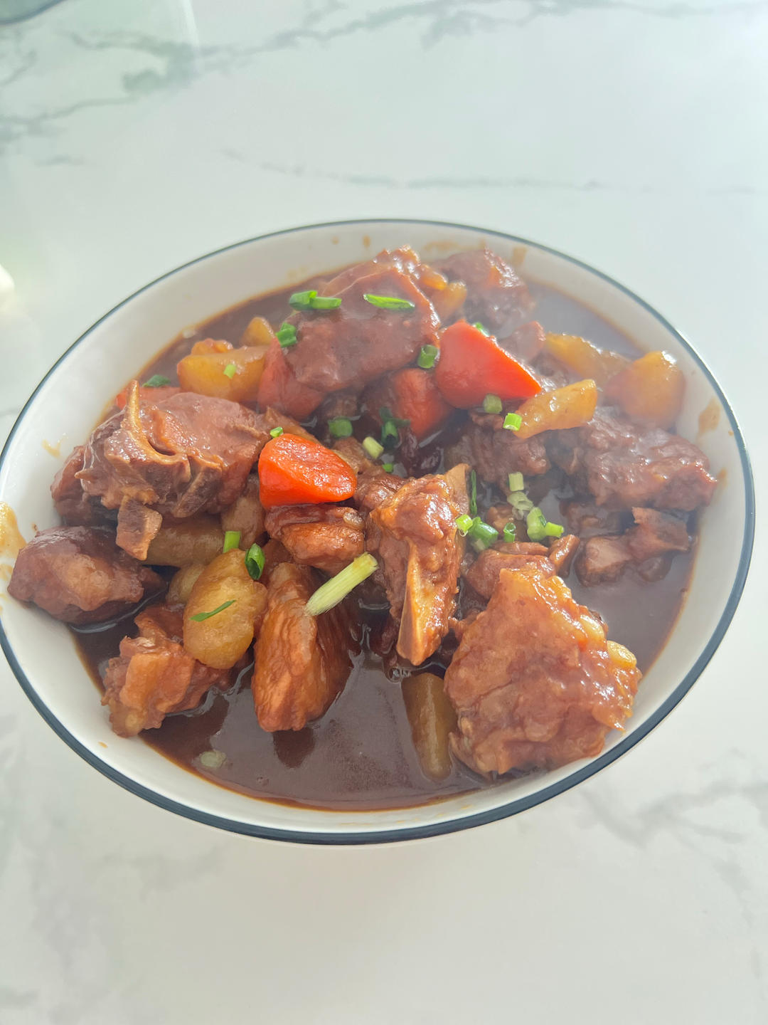 🔥巨好吃的红烧排骨炖土豆❗️懒人版轻松做拿手菜