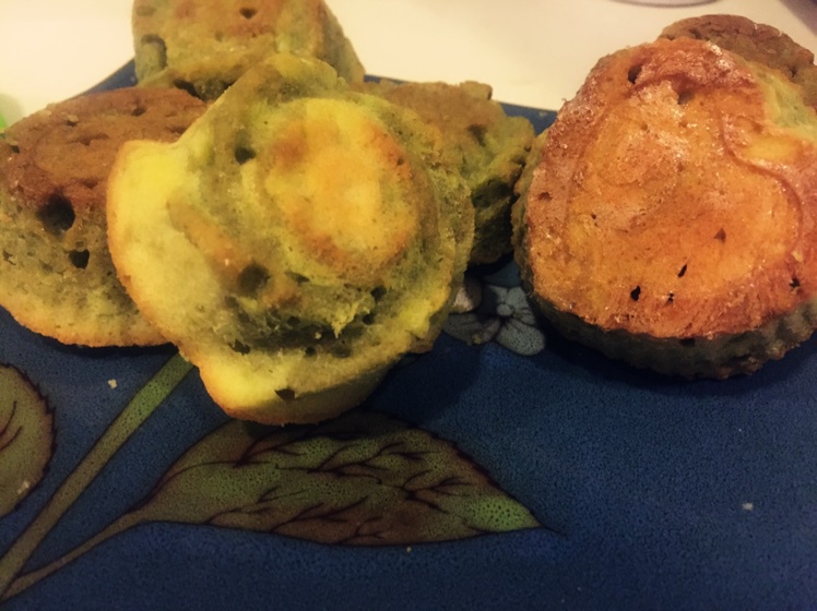 迷你抹茶大理石乳酪磅蛋糕