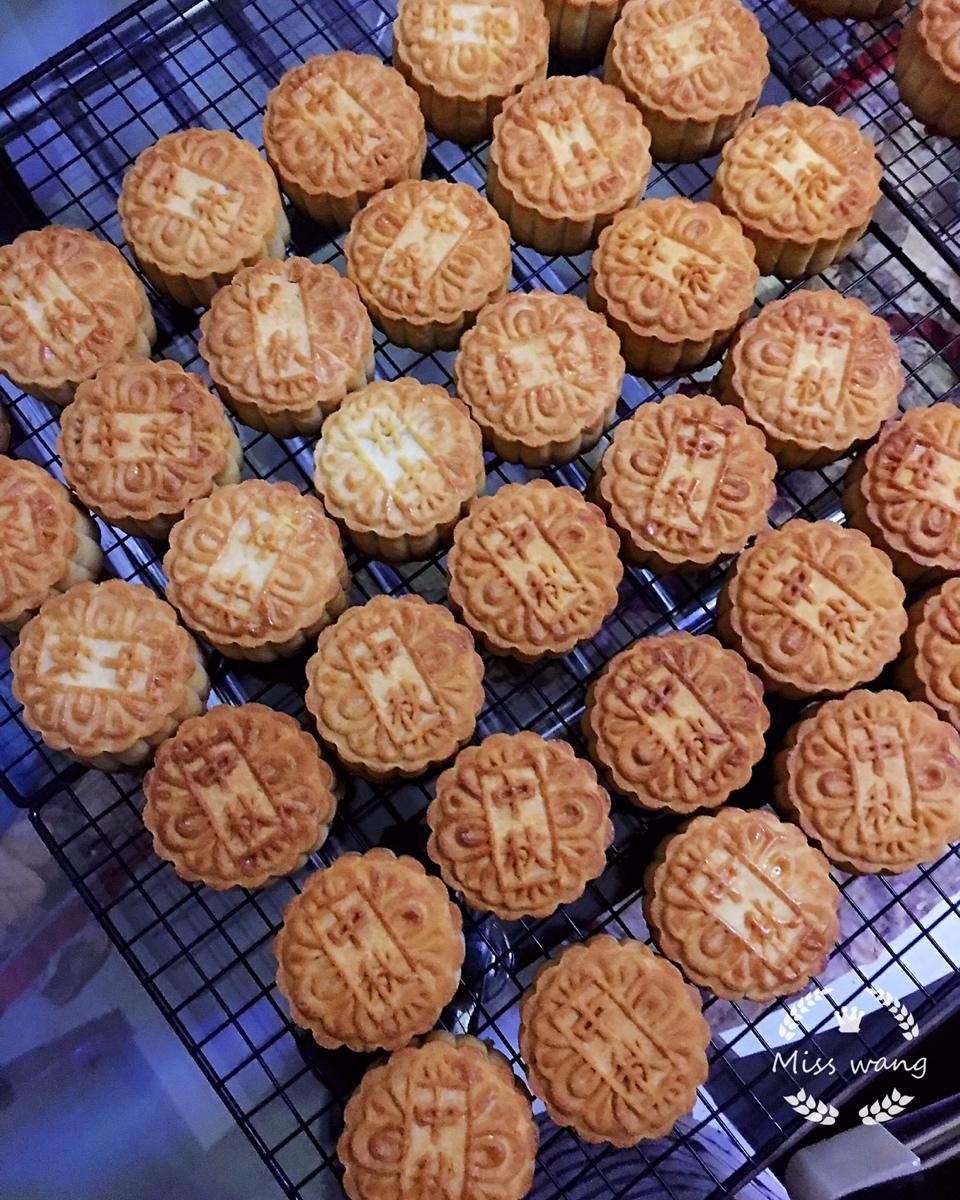 老式酥皮五仁月饼不用转化糖浆