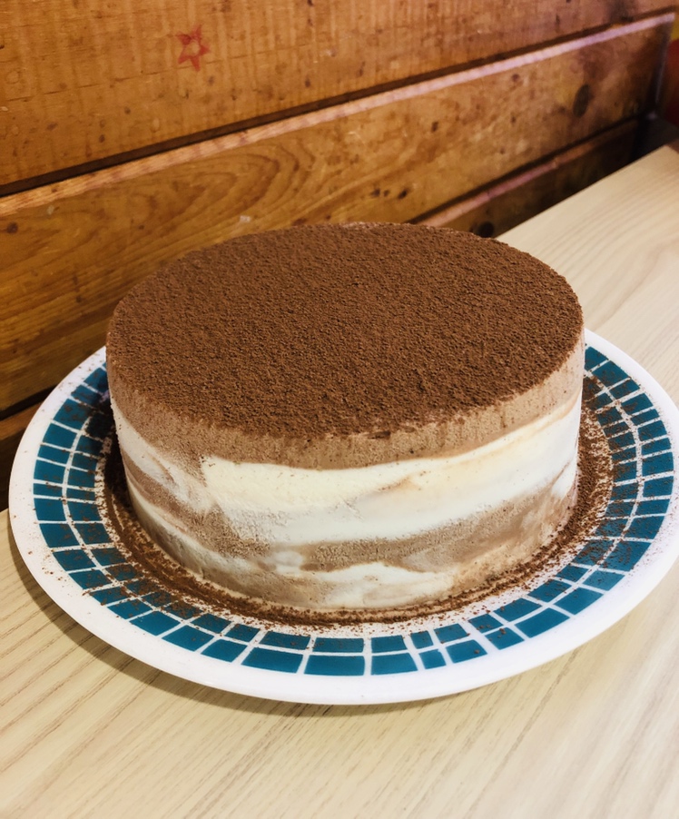 大理石纹雪糕蛋糕
