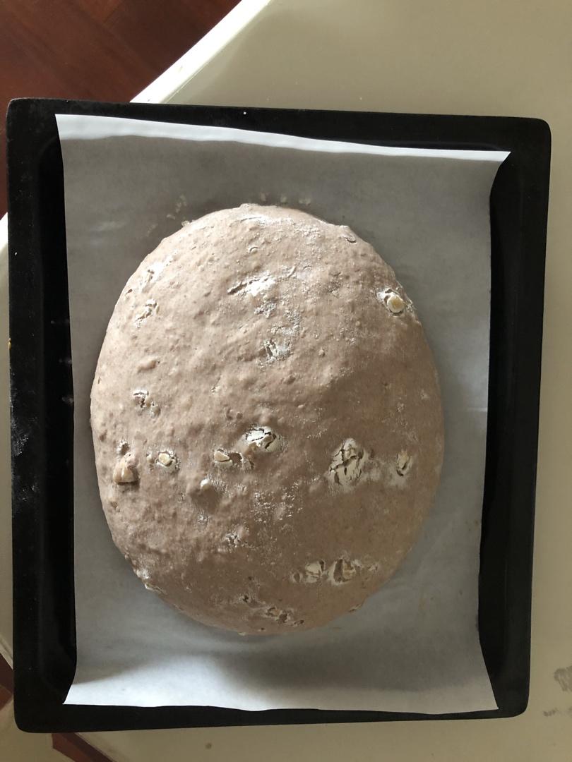 ❗️❗️免揉，没有一颗糖没有一滴油黑麦核桃面包，减脂刮油