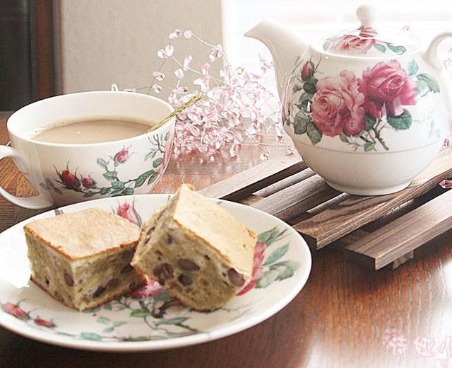 大理石红豆抹茶蛋糕的做法