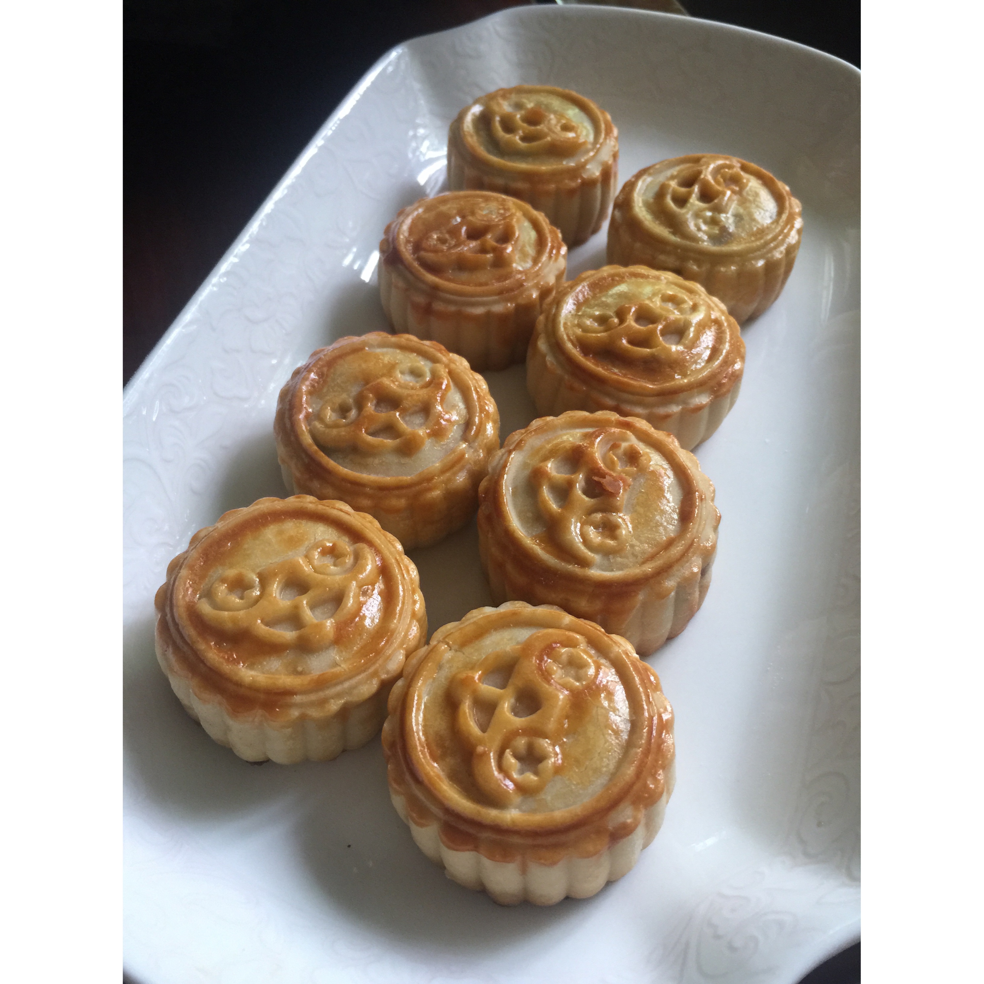 蛋黄豆沙广月