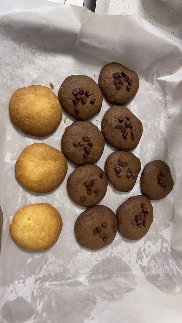 零失败❗️酥到掉渣的三色曲奇