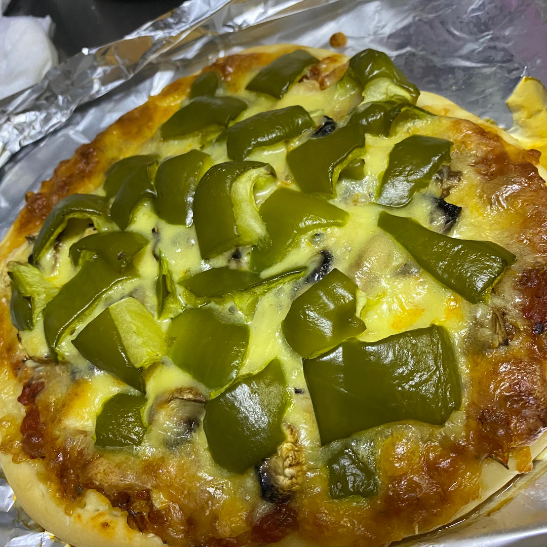 🍕单手披萨｜卡卡爸·教小白｜第一张披萨