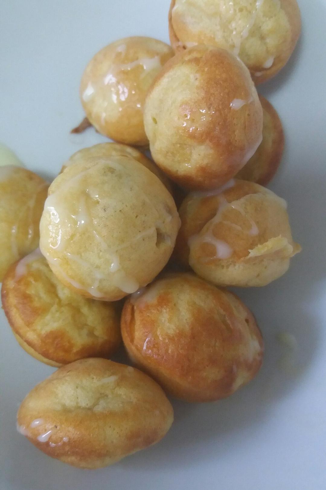 肉松拔丝小蛋糕