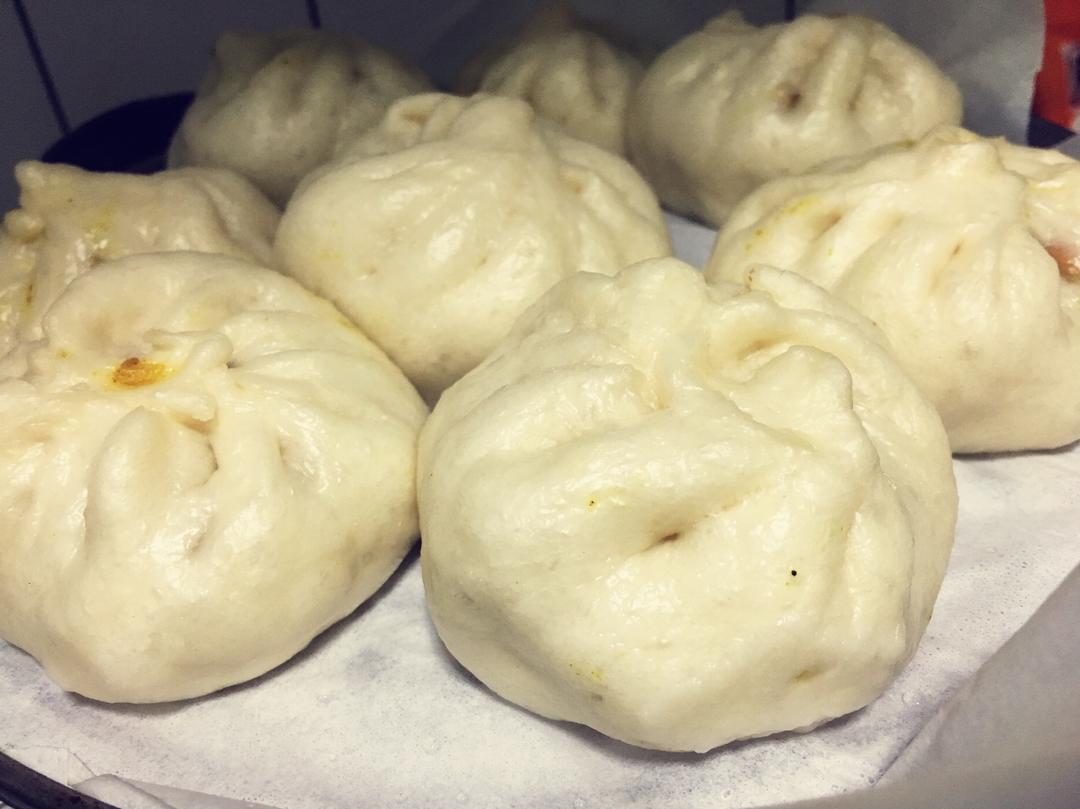 手工包子（肚脐包）