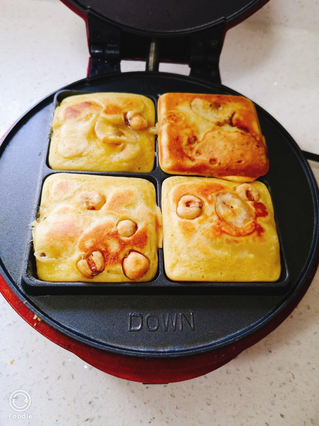 香蕉椰蓉蛋糕，湿润蓬松好吃的不得了！