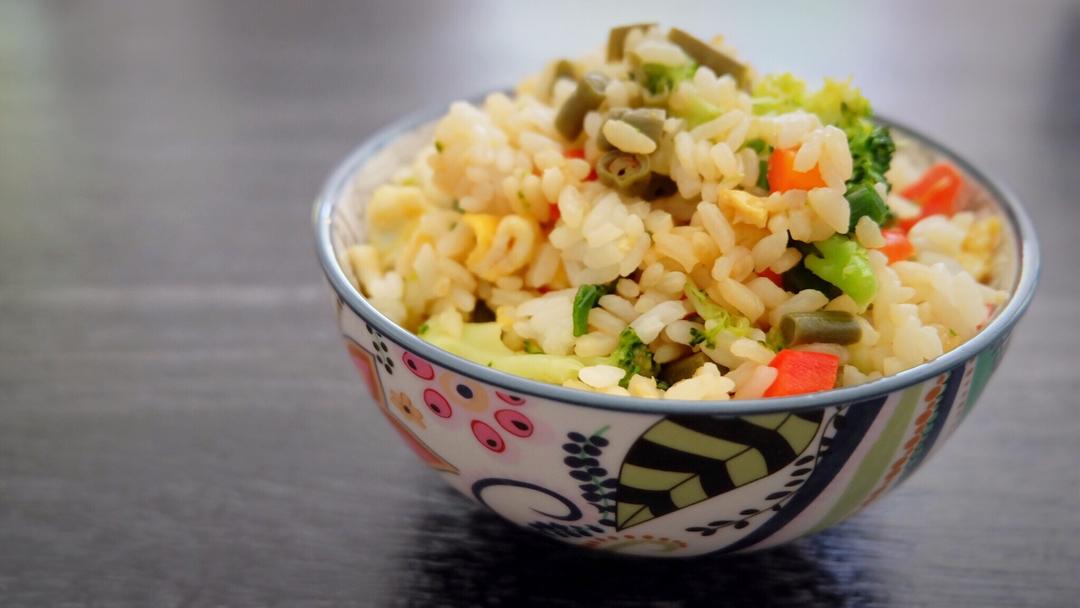 酸豆角炒饭