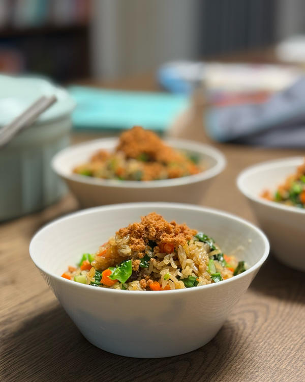 闽南芥菜饭 | Gai Choi with Rice