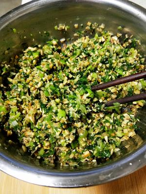 鲜竹笋香干油菜素包的做法 步骤4