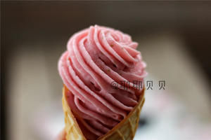 草莓酸奶甜筒冰淇淋（低脂配方）的做法 步骤14