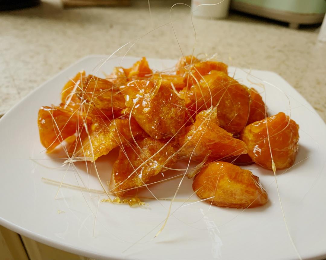 吃了还想吃的拔丝地瓜的做法