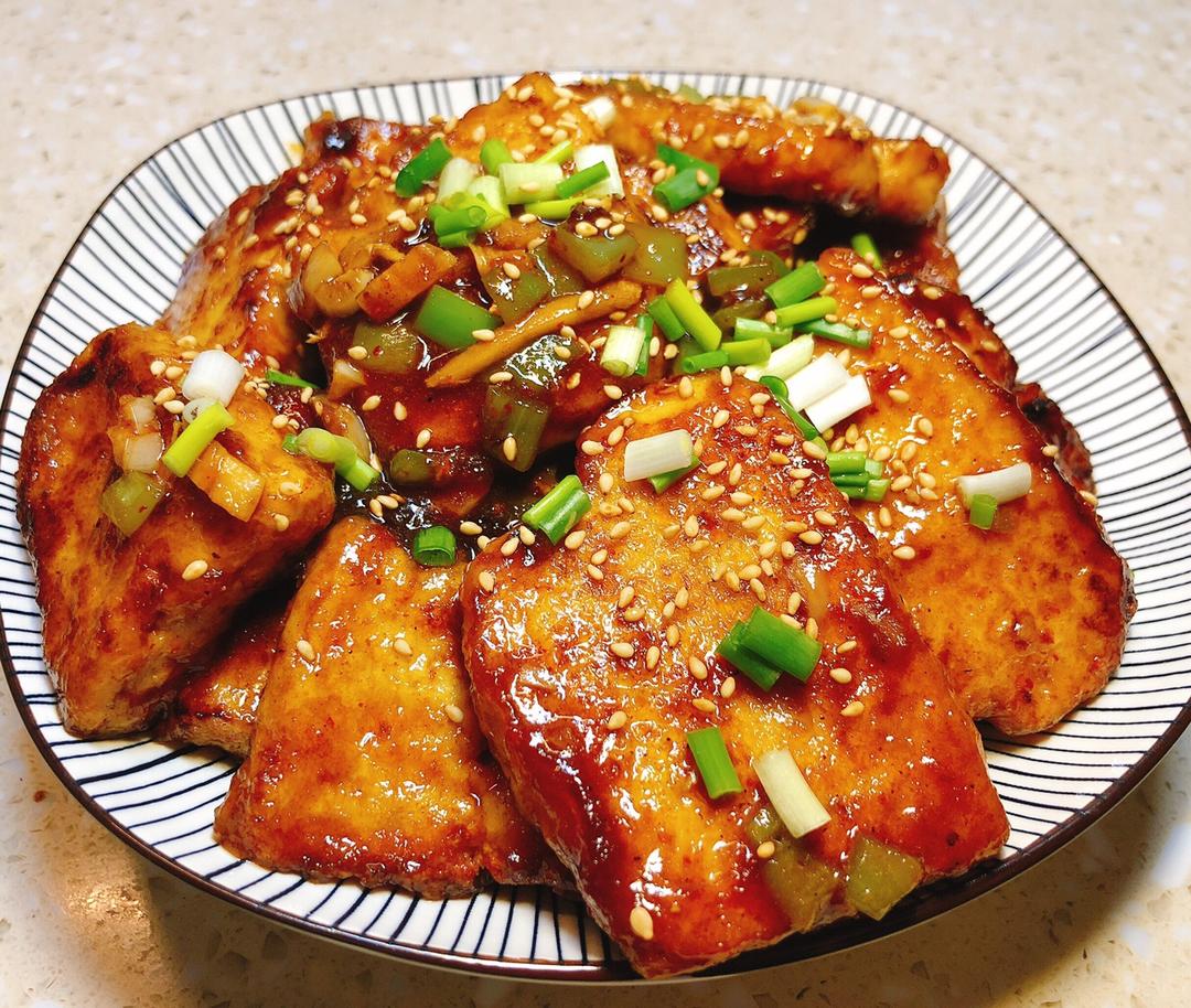 美味香煎豆腐的做法