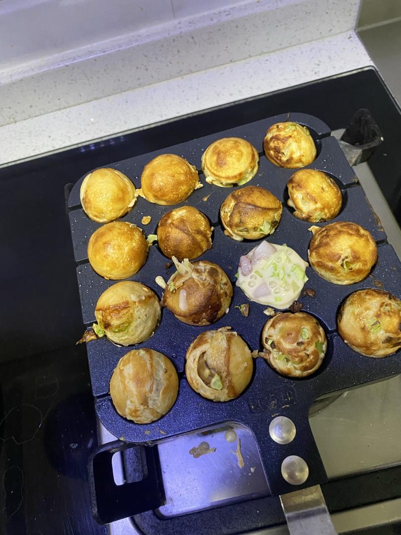 章鱼小丸子（自己摸索出的最好吃的便捷版）