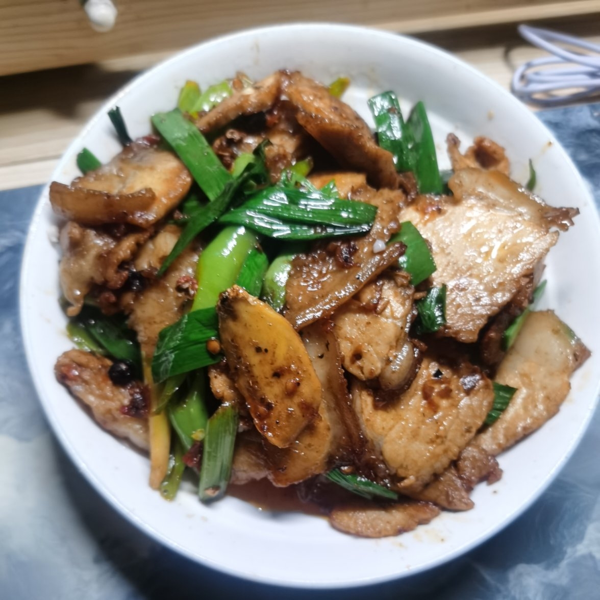 蒜苗回锅肉——经典川菜
