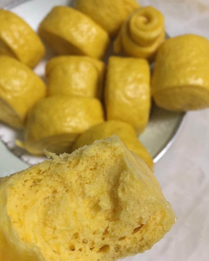 南瓜馒头（松软香甜，不加糖）