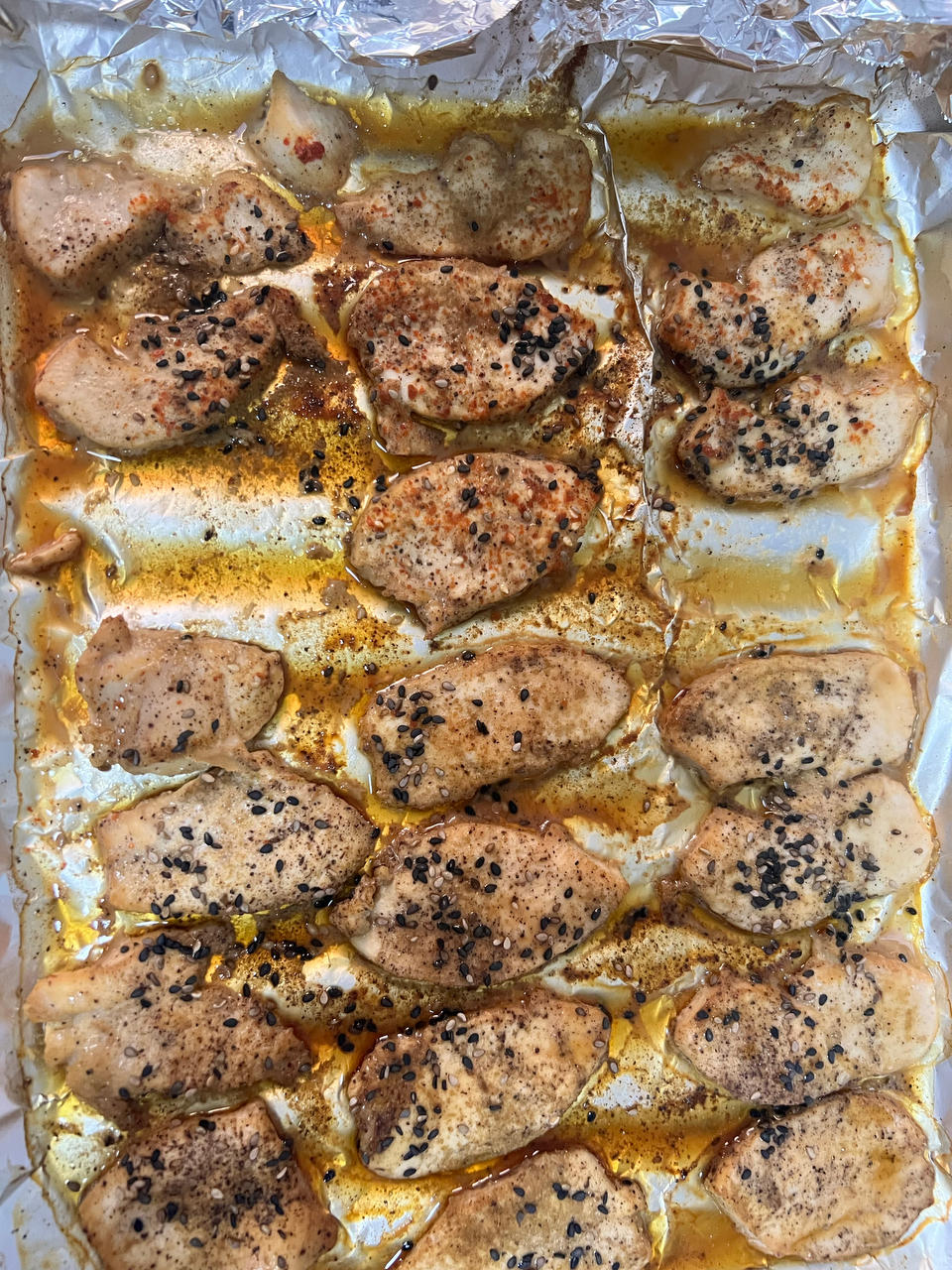 烤鸡胸肉（家庭烤箱版）