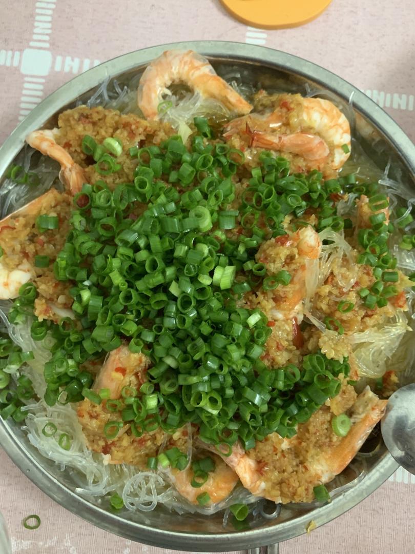 蒜蓉粉丝蒸虾