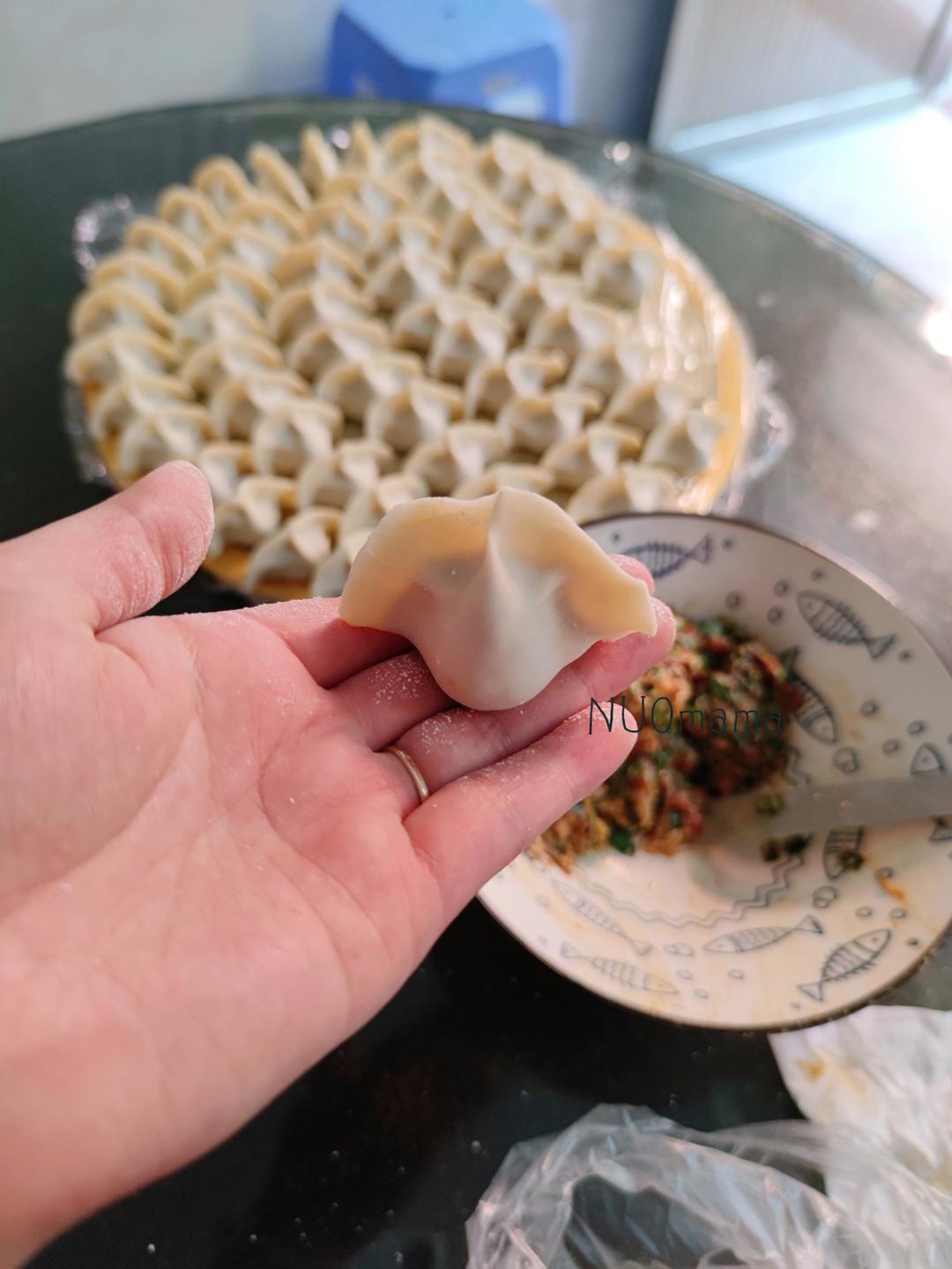 饺子的经典‼️鲜美白菜猪肉水饺（附3种基础包法）