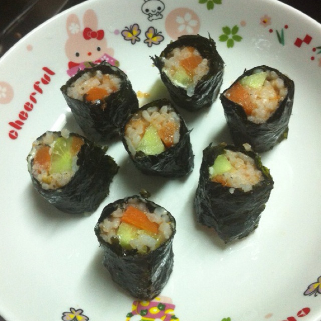 简单寿司/鸡蛋寿司/反转寿司/花样寿司/紫菜包饭