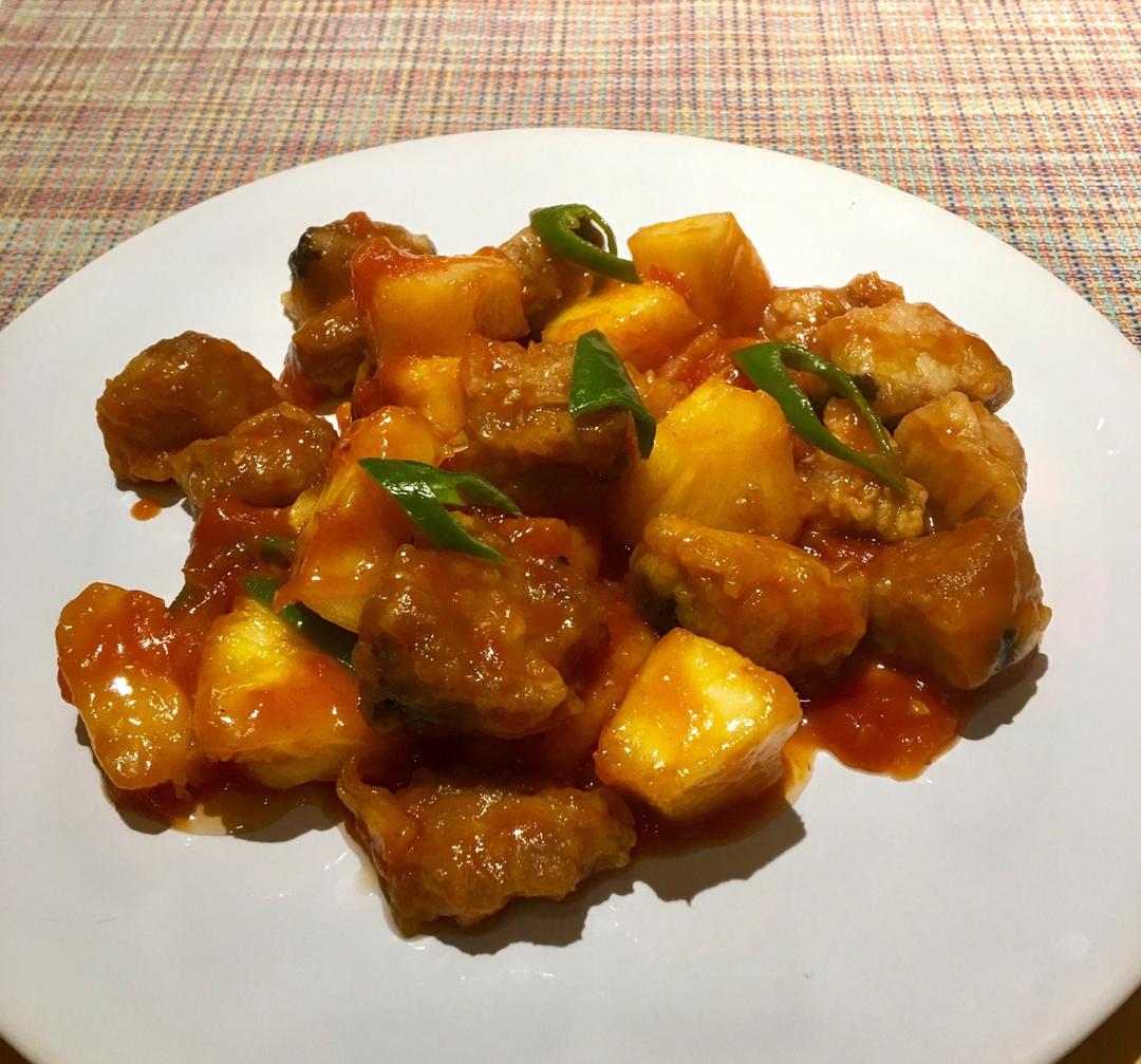 菠萝酸甜排骨